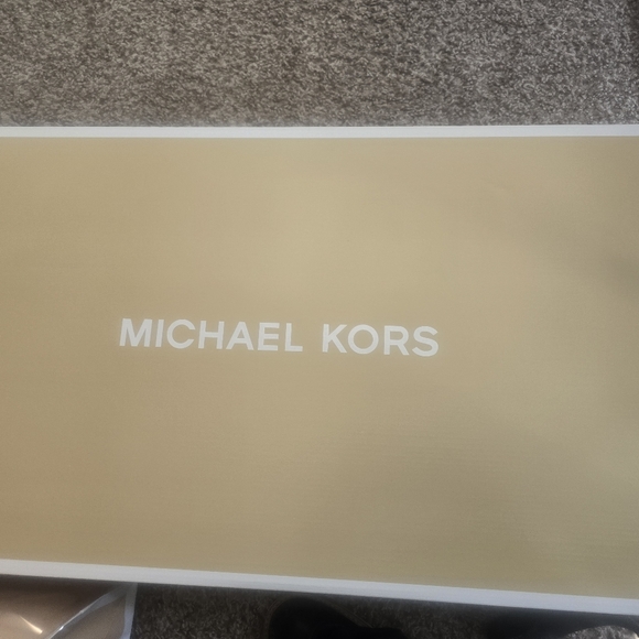 Michael Kors Shoes - Michael Kors Beige Over the Knee Boots